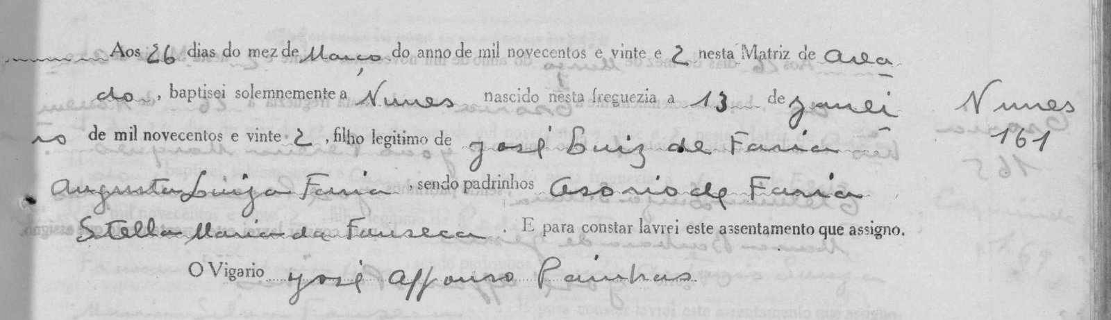 Batismo de Nunes
